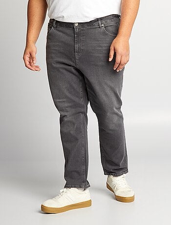 Calças de ganga slim com 5 bolsos - L34
