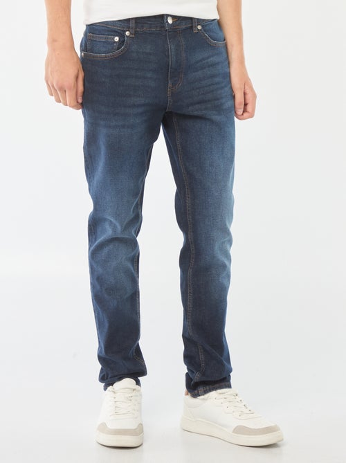 Calças de ganga slim com 5 bolsos - Kiabi