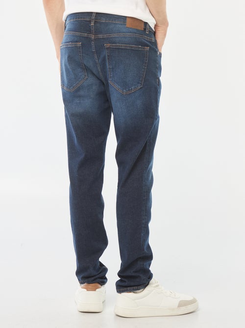 Calças de ganga slim com 5 bolsos - Kiabi