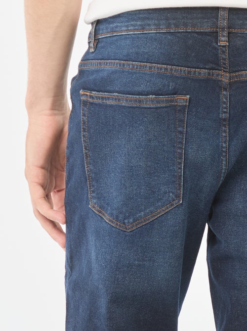 Calças de ganga slim com 5 bolsos - Kiabi