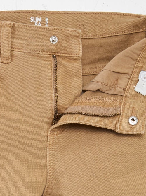 Calças de ganga slim com 5 bolsos - Kiabi