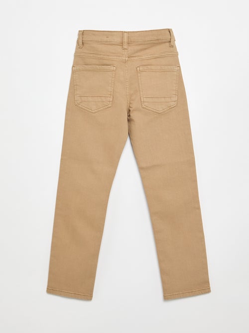 Calças de ganga slim com 5 bolsos - Kiabi