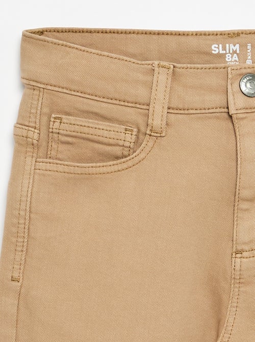 Calças de ganga slim com 5 bolsos - Kiabi