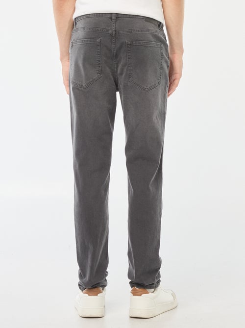 Calças de ganga slim com 5 bolsos - Kiabi