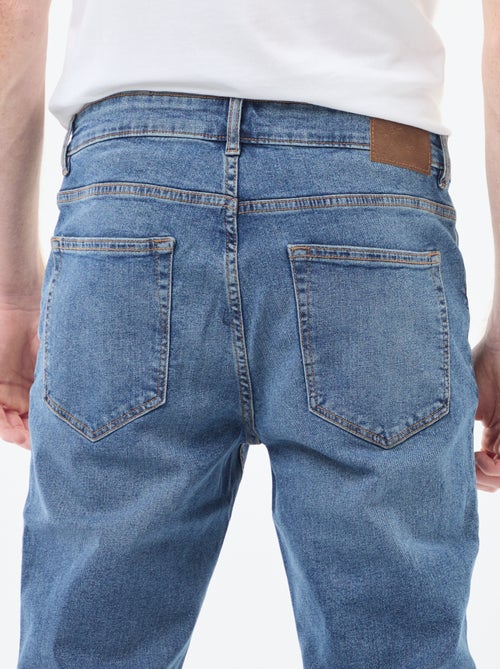 Calças de ganga slim com 5 bolsos - Kiabi