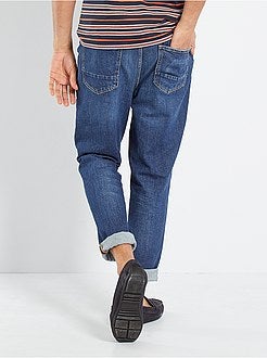 Calças de ganga slim com rasgões - Kiabi