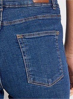 Calças de ganga slim comprimento US34 - Kiabi