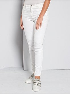 Calças de ganga slim comprimento US34 - Kiabi