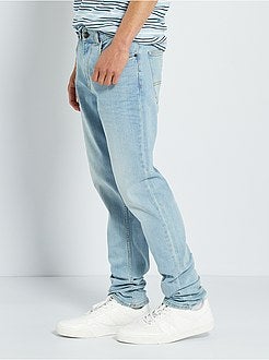 Calças de ganga slim concebidas ecologicamente L34 - Kiabi