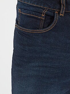 Calças de ganga slim concebidas ecologicamente L34 - Kiabi