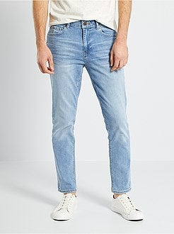 Calças de ganga slim de 'conceção ecológica' - Kiabi