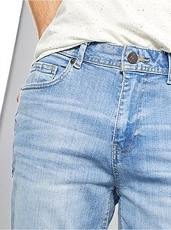 Calças de ganga slim de 'conceção ecológica' - Kiabi