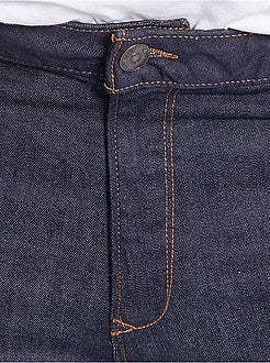 Calças de ganga slim de 'conceção ecológica' - Kiabi