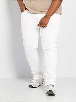 Calças de ganga slim de 'conceção ecológica' - Kiabi