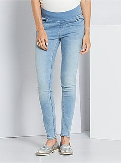 Calças de ganga slim de grávida - Kiabi