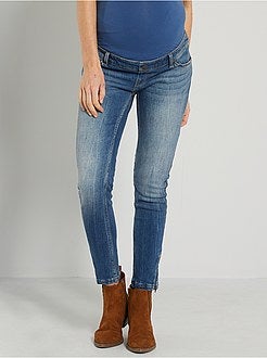 Calças de ganga slim de grávida L28 - Kiabi