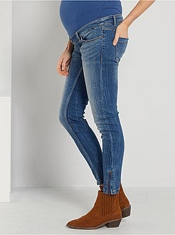 Calças de ganga slim de grávida L28 - Kiabi