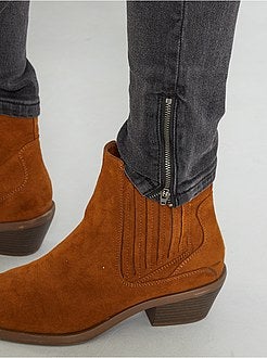 Calças de ganga slim de grávida L28 - Kiabi