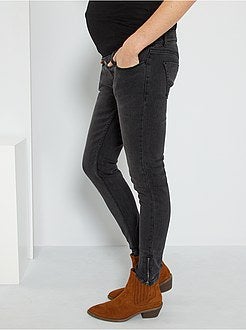 Calças de ganga slim de grávida L28 - Kiabi