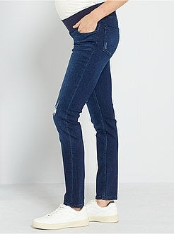 Calças de ganga slim de grávida L30 - Kiabi