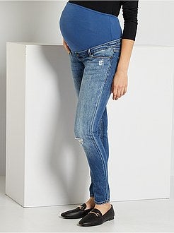 Calças de ganga slim de grávida L30 - Kiabi