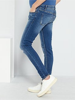 Calças de ganga slim de grávida L30 - Kiabi