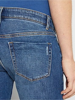 Calças de ganga slim de grávida L30 - Kiabi