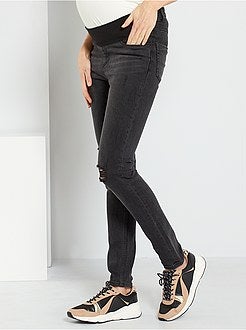 Calças de ganga slim de grávida L30 - Kiabi