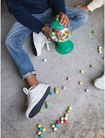 Calças de ganga slim deslavadas - Kiabi