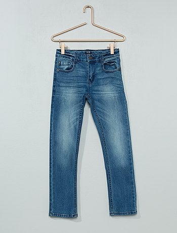 Calças de ganga slim deslavadas - Kiabi