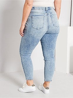 Calças de ganga slim destroy - Kiabi