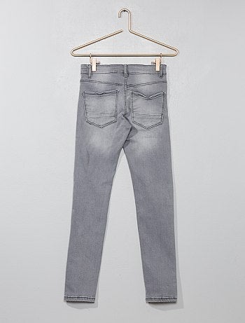 Calças de ganga slim destroy - Kiabi