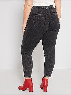 Calças de ganga slim destroy - Kiabi