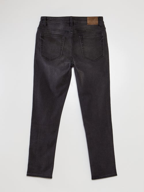 Calças de ganga slim elásticas  - L30 - Kiabi