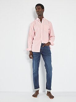 Calças de ganga slim elásticas - Kiabi