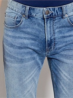 Calças de ganga slim elásticas - Kiabi