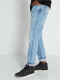 Calças de ganga slim elásticas - Kiabi