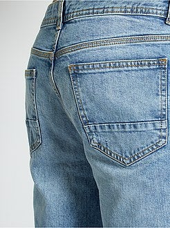 Calças de ganga slim elásticas - Kiabi