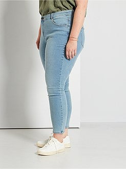 Calças de ganga slim elásticas - Kiabi