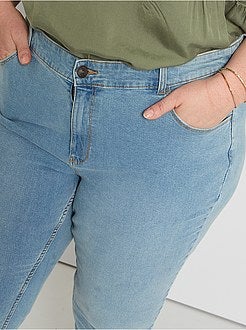 Calças de ganga slim elásticas - Kiabi