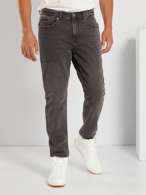 Calças de ganga slim elásticas - Kiabi