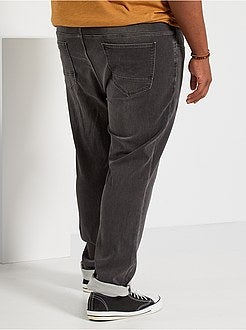 Calças de ganga slim elásticas - Kiabi