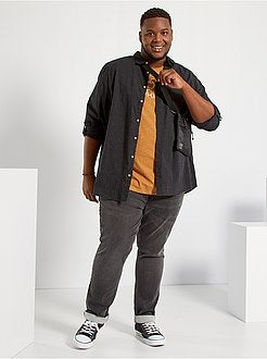 Calças de ganga slim elásticas - Kiabi