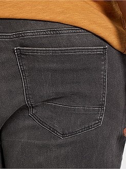 Calças de ganga slim elásticas - Kiabi