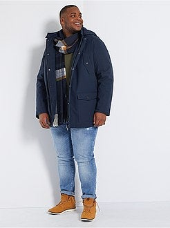 Calças de ganga slim elásticas de conceção ecológica - Kiabi