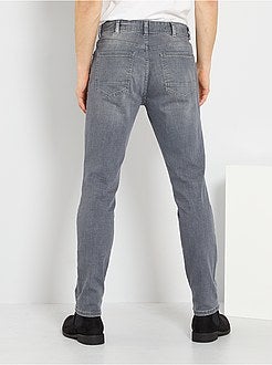 Calças de ganga slim em algodão elástico de conceção ecológica - Kiabi