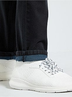 Calças de ganga slim em algodão elástico - Kiabi