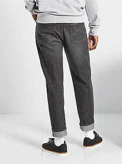 Calças de ganga slim em algodão - Kiabi