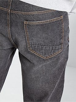 Calças de ganga slim em algodão - Kiabi