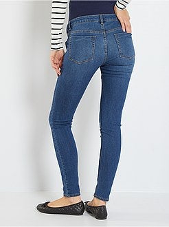 Calças de ganga slim fit de grávida concebidas ecologicamente - Kiabi